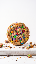 Rainbow Blast Smarties Candy Cookie - The Ultimate Sweet Retreat