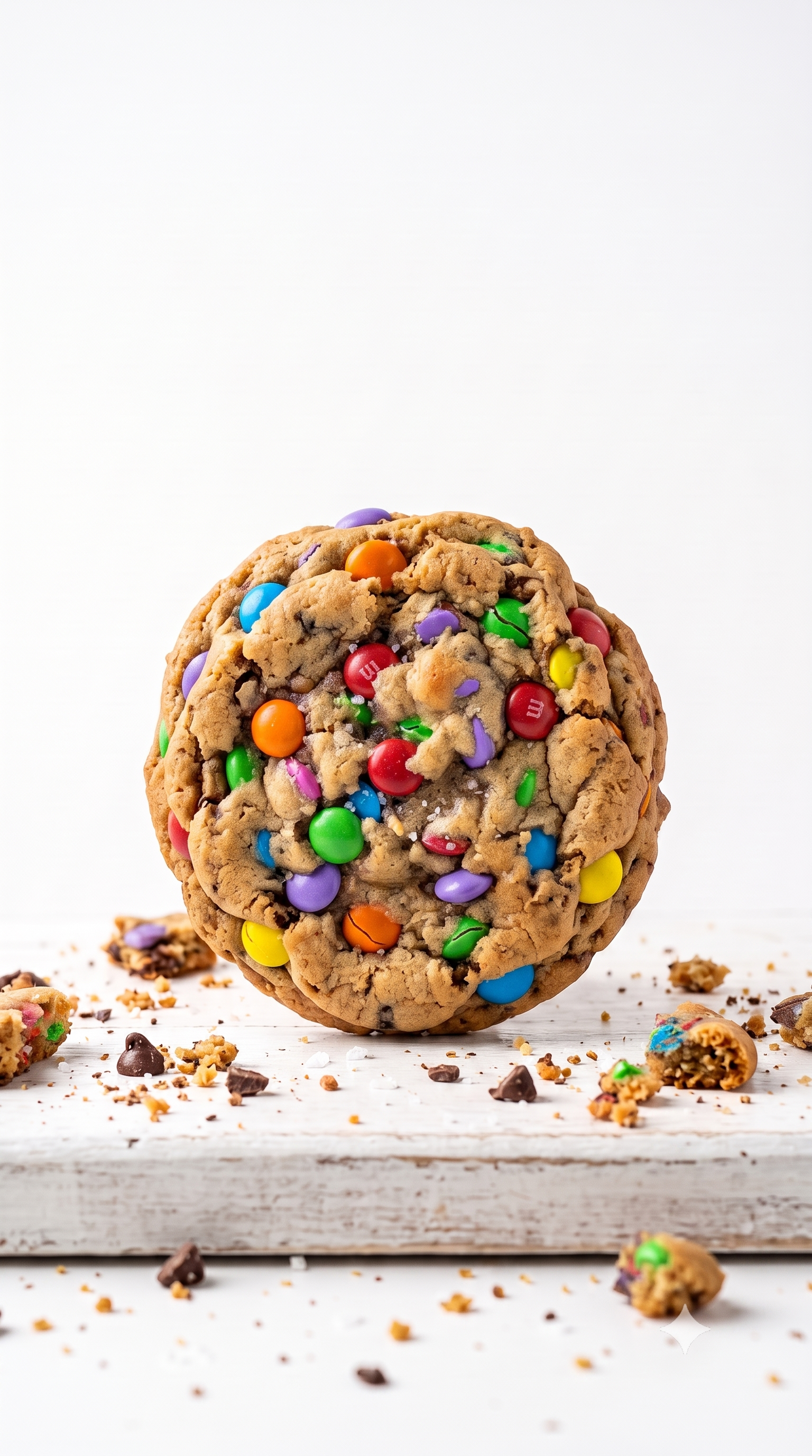 Rainbow Blast Smarties Candy Cookie - The Ultimate Sweet Retreat